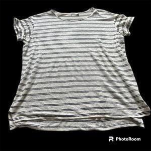 Vince striped linen shirt
